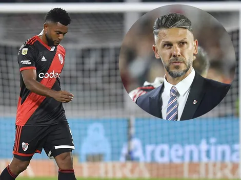 NO SE VIO: la POLÉMICA reacción que habría tenido Borja al no ingresar en la victoria de River