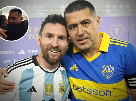 VIDEO | Sale a la luz el insólito diálogo entre Messi y Riquelme antes de la despedida del 10