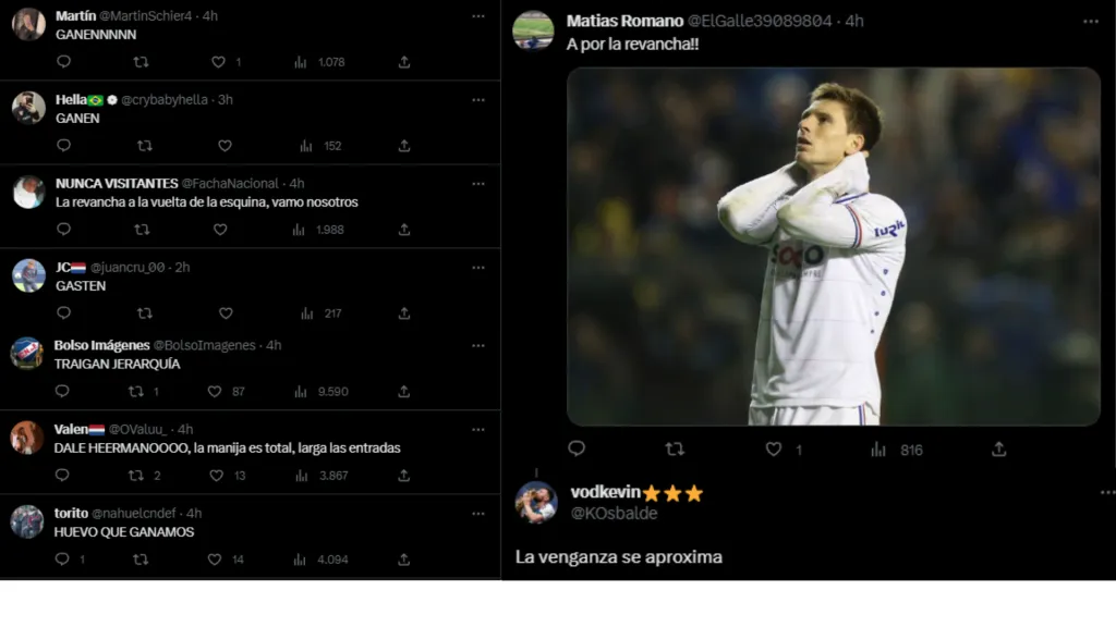 Reacciones de los hinchas de Nacional tras el sorteo