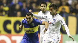 Uno de los cruces entre Boca y Nacional de 2016.