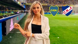Morena Beltrán se cruzó con hinchas de Nacional por el choque con Boca: "Qué guarango"