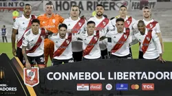 BUENOS AIRES, ARGENTINA - APRIL 19: Players of River Plate pose for the team photo prior the Copa CONMEBOL Libertadores 2023 group D match between River Plate and Sporting Cristal at Estadio M·s Monumental Antonio Vespucio Liberti on April 19, 2023 in Buenos Aires, Argentina. (Photo by Marcelo Endelli/Getty Images)