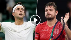 Tomi Etcheverry se mide ante el siempre duro Wawrinka.