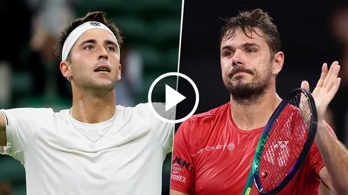 Tomi Etcheverry se mide ante el siempre duro Wawrinka.