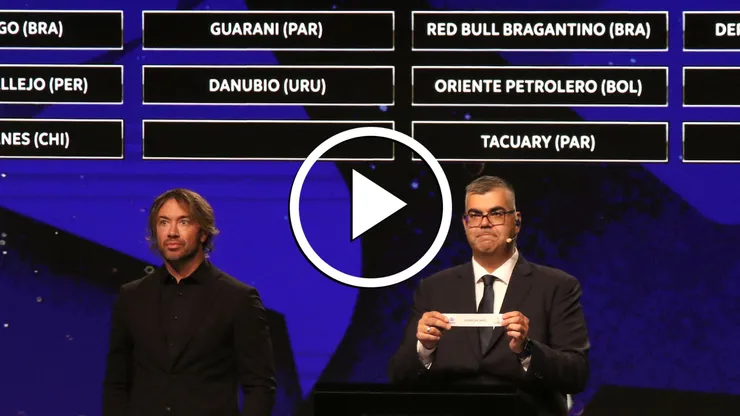 Este 5 de julio se realiza el Sorteo de la Copa Libertadores.