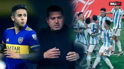 Impensado: el like de un campeón del mundo al posteo de Almendra con palito para Riquelme