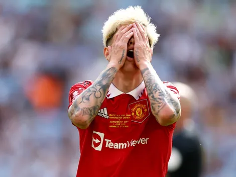 El duro revés que recibió Garnacho en Manchester United