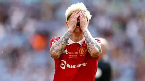 El duro revés que recibió Garnacho en Manchester United