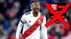 Desde Brasil revelaron por qué Flamengo ya no negociaría con River por De La Cruz: "No es razonable"