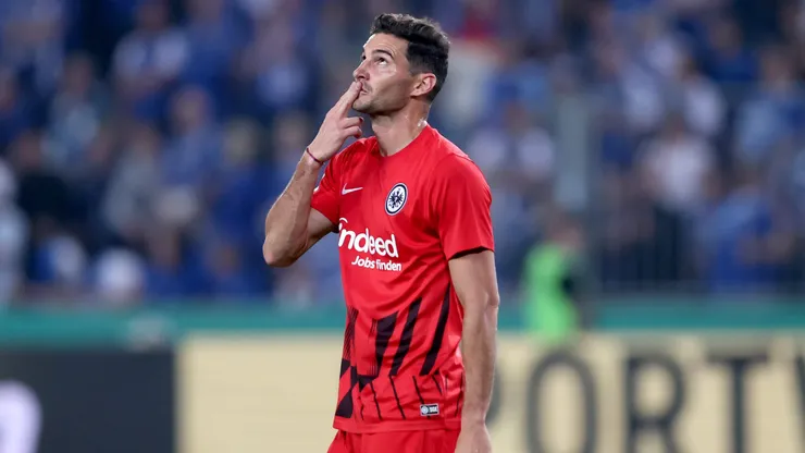 Lucas Alario en Eintracht Frankfurt.