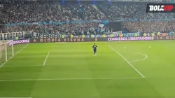 Sergio Romero fue silbado por todos los hinchas de Racing en la previa del duelo contra Boca