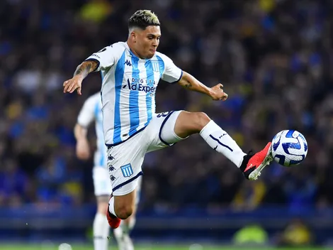 Los once de Racing para recibir a Boca: Quintero de arranque y Roger Martínez al banco