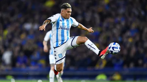 Juan Fernando Quintero, una de las grandes figuras de Racing. (Getty Images)
