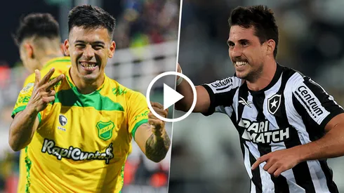 Defensa vs. Botafogo por la Copa Sudamericana.