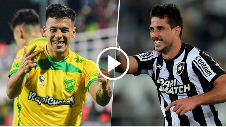 Defensa vs. Botafogo por la Copa Sudamericana.