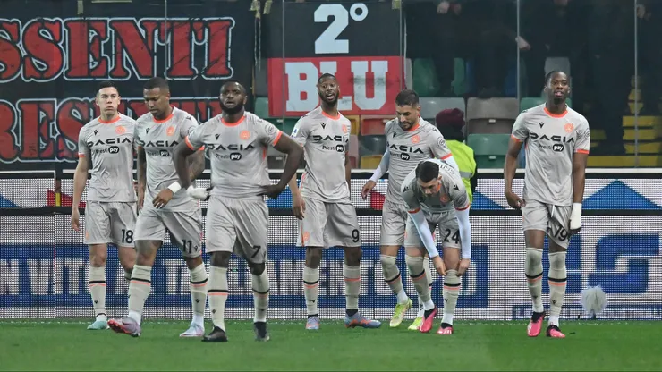 Roberto Pereyra durante su última etapa en Udinese.