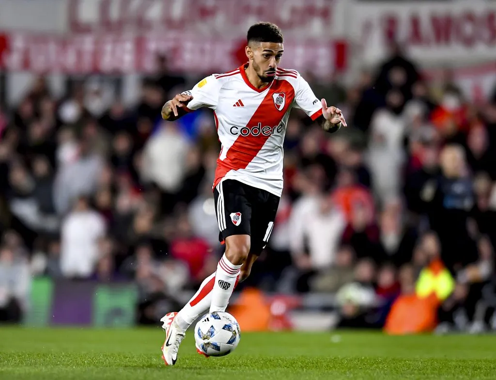 Manuel Lanzini no tiene el futuro asegurado en River. (Getty Images)
