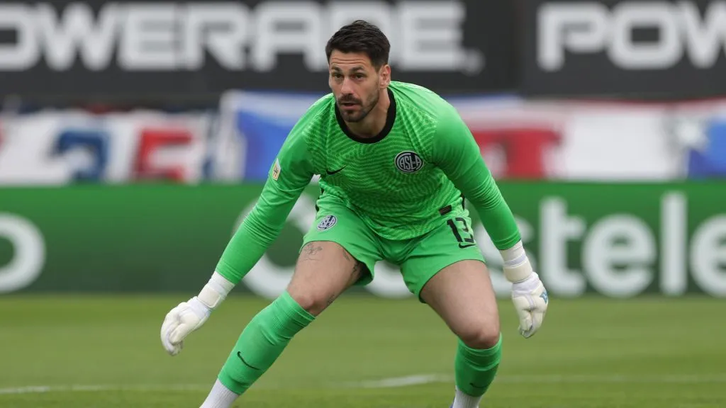 Augusto Batalla en San Lorenzo de Almagro. (Getty Images)