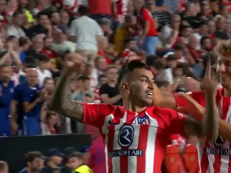 VIDEO | Ángel Correa la picó para diseñar un golazo infernal para Atlético de Madrid
