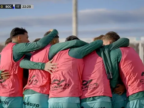 VIDEO | Gabriel Díaz y un golazo de emboquillada desde 30 metros para que sufra todo Boca ante Sarmiento