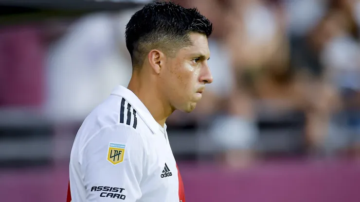Picante cruce de Enzo Pérez con un ex River en redes: "Sos canchero"
