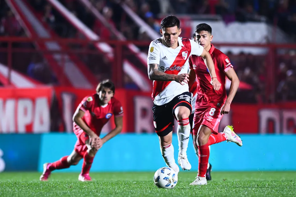Matías Kranevitter durante un partido de River. (Foto: Getty)