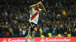 Pity Martínez durante su primera etapa en River.