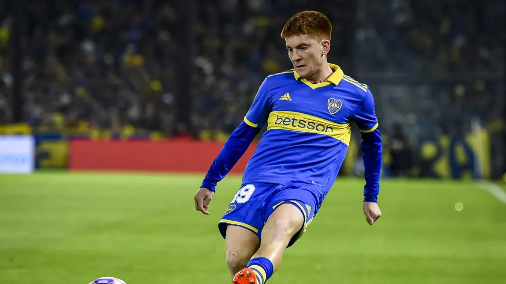 Valentín Barco, hoy en día pieza clave de Boca. (Foto: Getty)