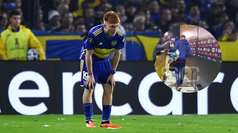 ASÍ se retiró Valentín Barco de La Bombonera: en Boca encendieron las alarmas (VIDEO)