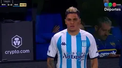 El ingreso de Juan Fernando Quintero a la cancha.