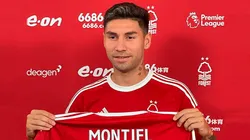 Se emocionan los hinchas de River: el número que eligió Montiel en el Nottingham Forest