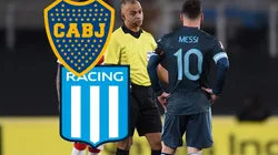 Atentos Boca y Racing: la fuerte frase de Messi sobre Wilton Sampaio, el árbitro del primer cruce