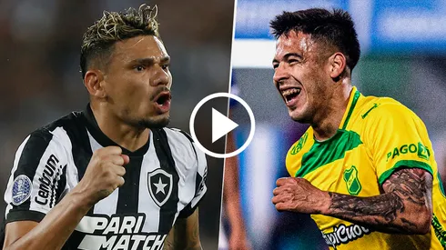 Botafogo vs. Defensa por la Copa Sudamericana.