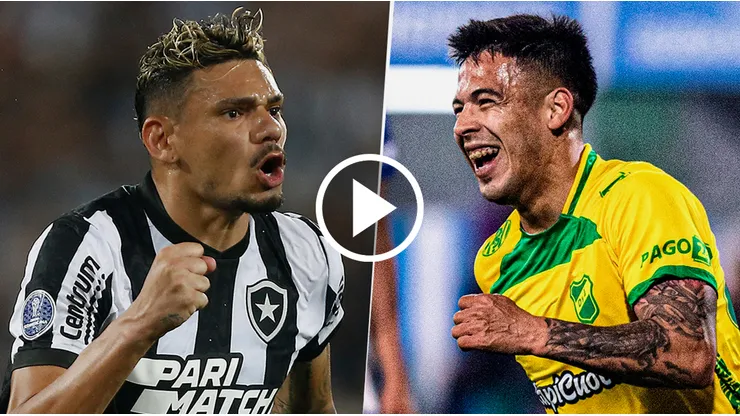 Botafogo vs. Defensa por la Copa Sudamericana.