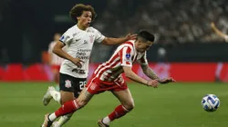 Corinthians se impuso en el primer duelo ante Estudiantes.