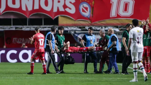 Luciano Sánchez sufrió una durísima lesión.