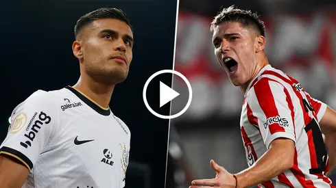 Corinthians vs. Estudiantes por la Copa Sudamericana.