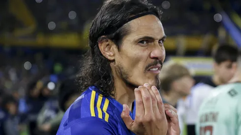 Hay versiones encontradas respecto a la titularidad de Cavani para el partido entre Boca y Racing