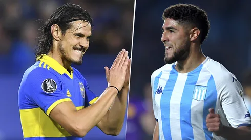 Boca vs. Racing por la Copa Libertadores.