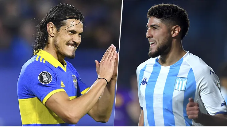 Boca vs. Racing por la Copa Libertadores.