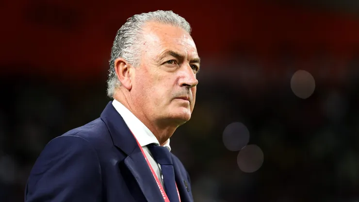 Gustavo Alfaro en el Mundial de Qatar 2022.