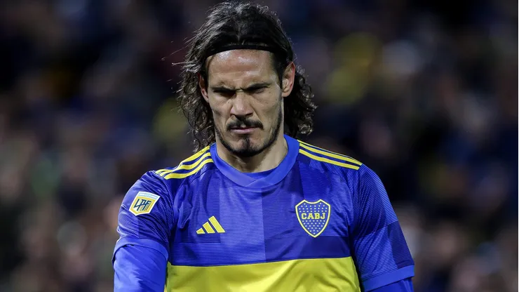 El picante cruce entre Cavani y Suso en el Boca - Platense
