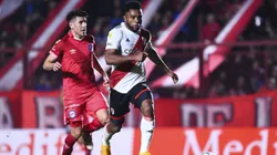 Miguel Borja, protagonista del domingo en River.