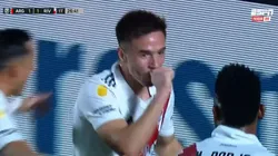 El festejo de Agustín Palavecino.