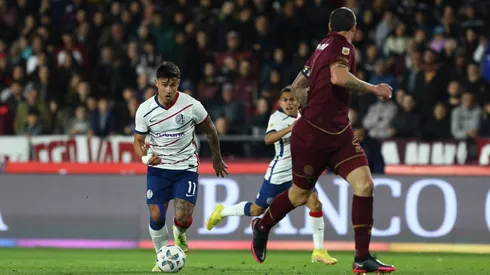 San Lorenzo se hizo fuerte en una cancha difícil.
