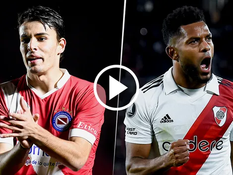 EN VIVO: Argentinos Jrs. vs. River por la Copa de la Liga Profesional