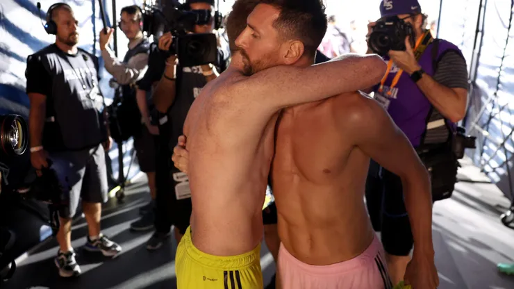 Respeto absoluto: el gesto de Messi con los jugadores de Nashville tras la final de la Leagues Cup