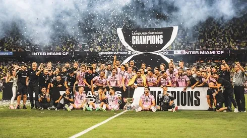 El primer posteo de Messi tras consagrarse campeón con Inter Miami