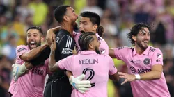 VIDEO | El plantel de Inter Miami llevó en andas a Messi tras el título