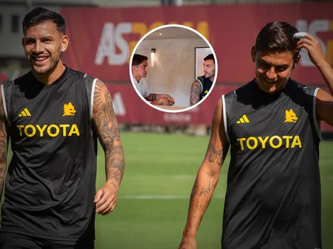 La foto de Paredes y Dybala en Roma que enloqueció al hincha de Boca